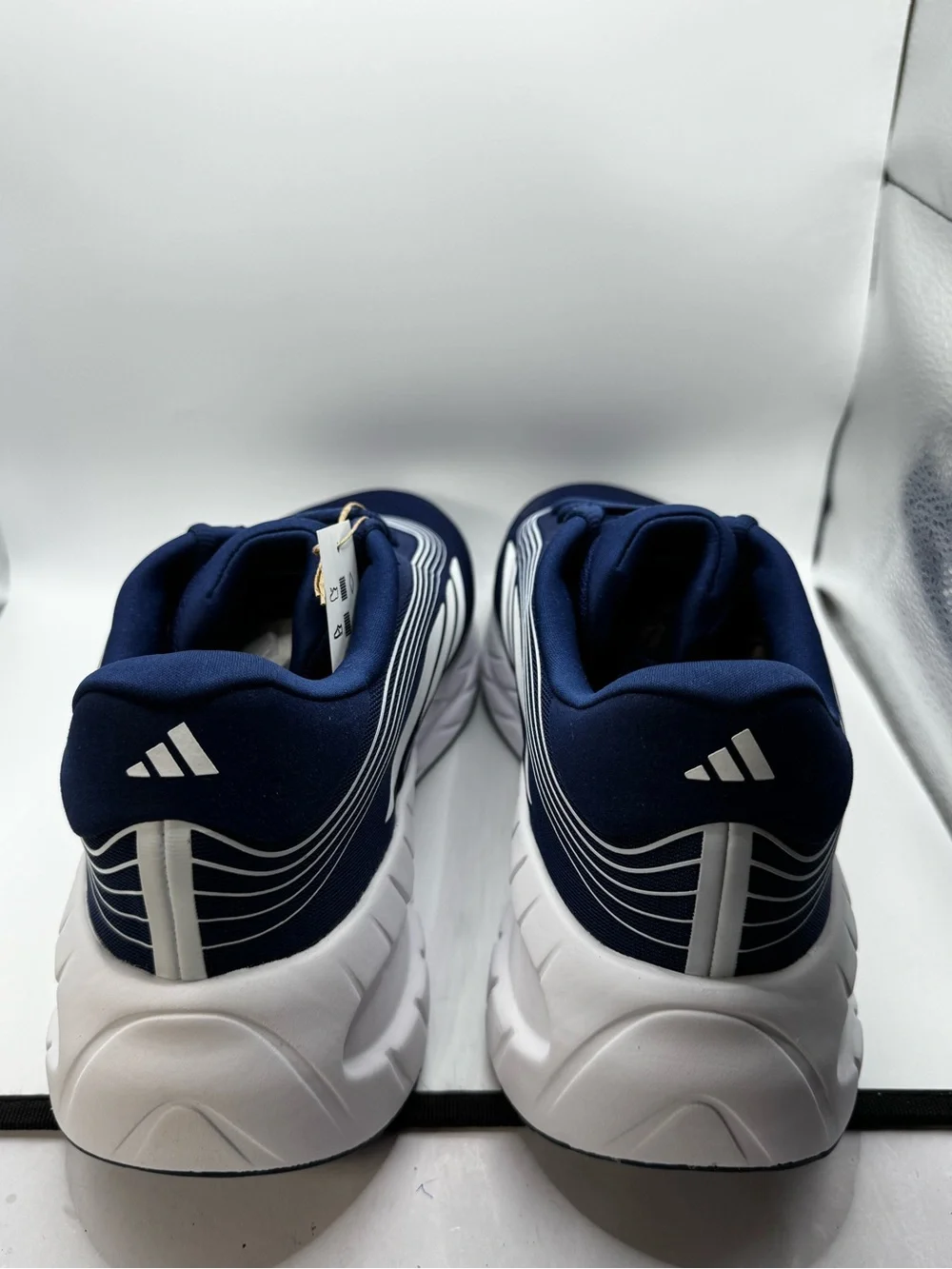 NIB Adidas Adipure Shift Running Shoes Dark Blue White - Men’s Size 13 / Women’s